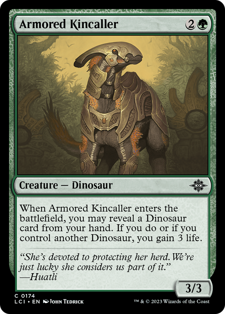 Armored Kincaller [The Lost Caverns of Ixalan] | Cracking-Singles