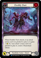 Deathly Duet (Red) [DYN176] (Dynasty)  Rainbow Foil | Cracking-Singles