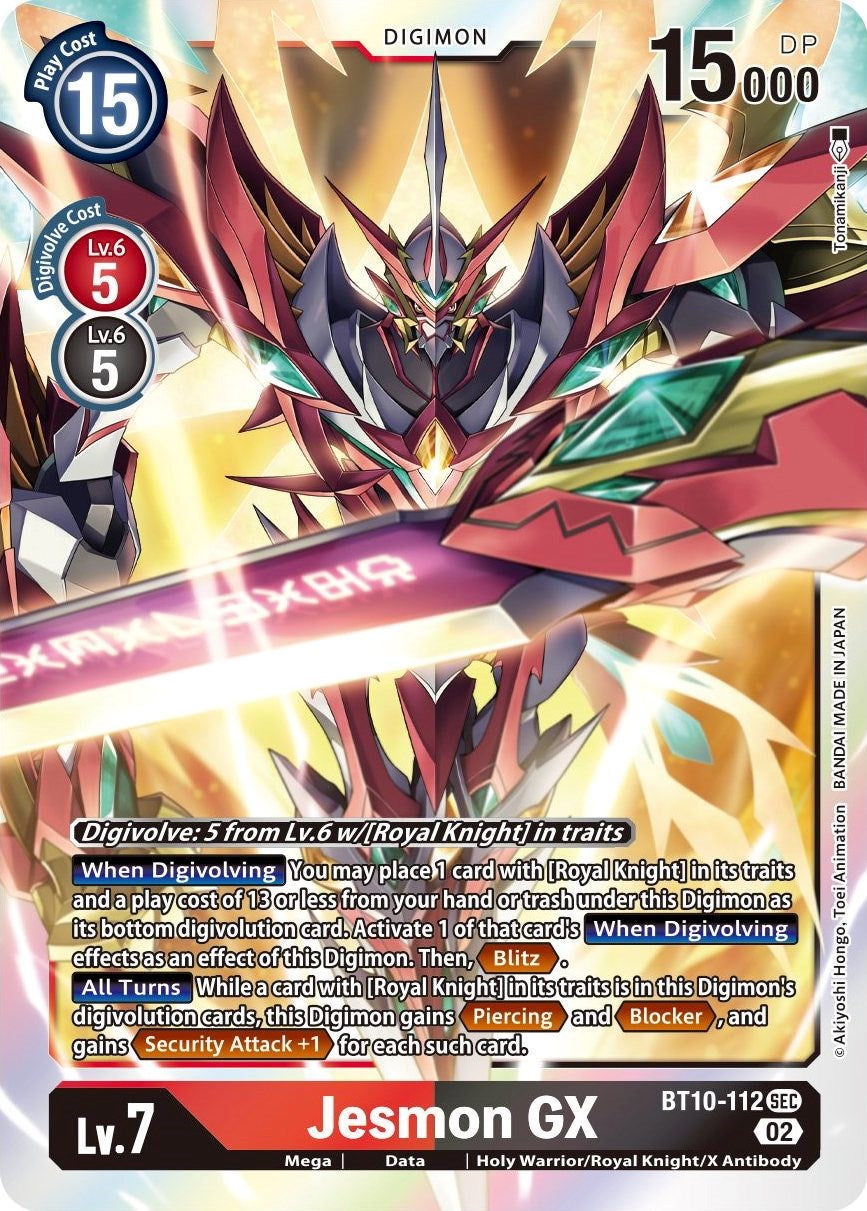 Jesmon GX [BT10-112] [Xros Encounter] | Cracking-Singles