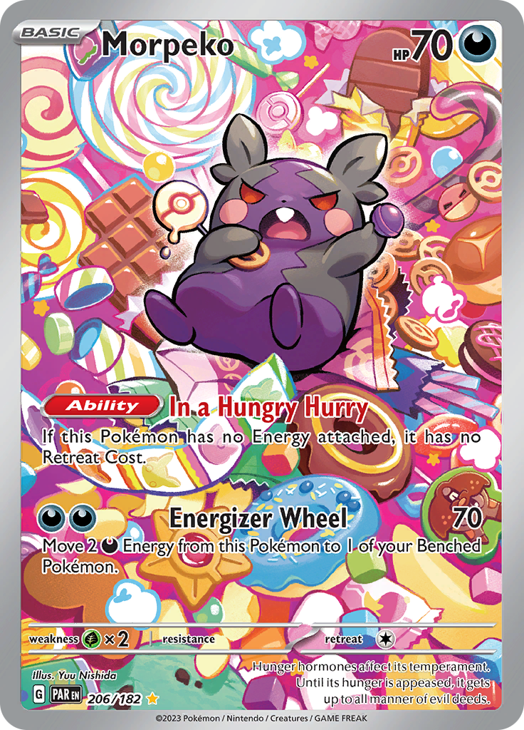 Morpeko (206/182) [Scarlet & Violet: Paradox Rift] | Cracking-Singles