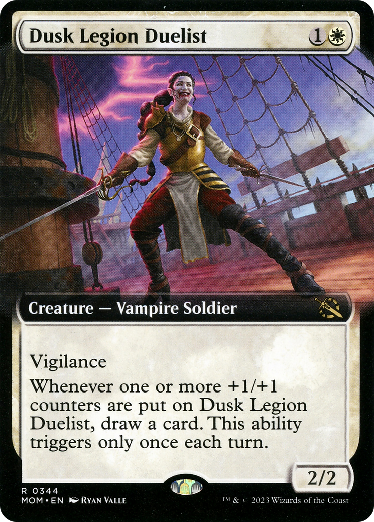 Dusk Legion Duelist (Extended Art) [March of the Machine] | Cracking-Singles