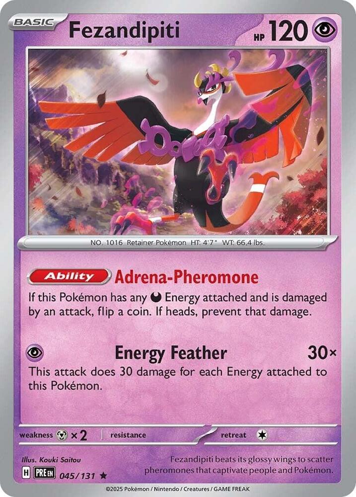 Fezandipiti (045/131) [Scarlet & Violet: Prismatic Evolutions] | Cracking-Singles