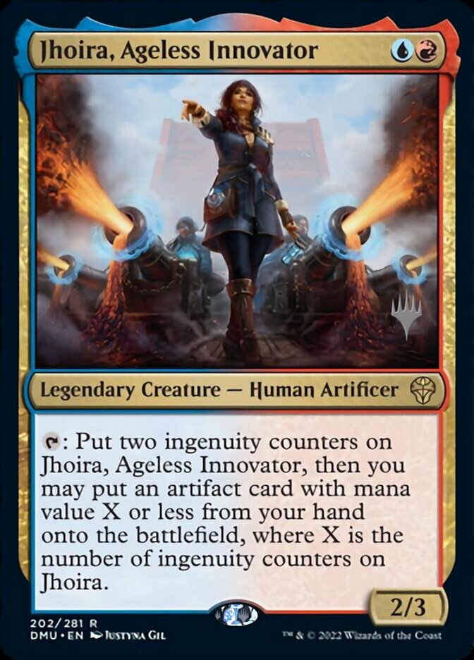 Jhoira, Ageless Innovator (Promo Pack) [Dominaria United Promos] | Cracking-Singles