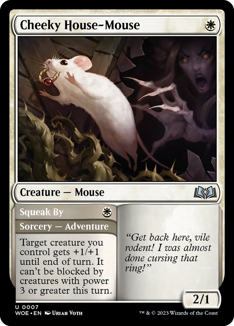 Cheeky House-Mouse [Wilds of Eldraine] | Cracking-Singles