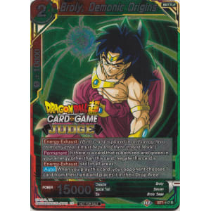 Broly, Demonic Origins (BT7-117) [Judge Promotion Cards] | Cracking-Singles