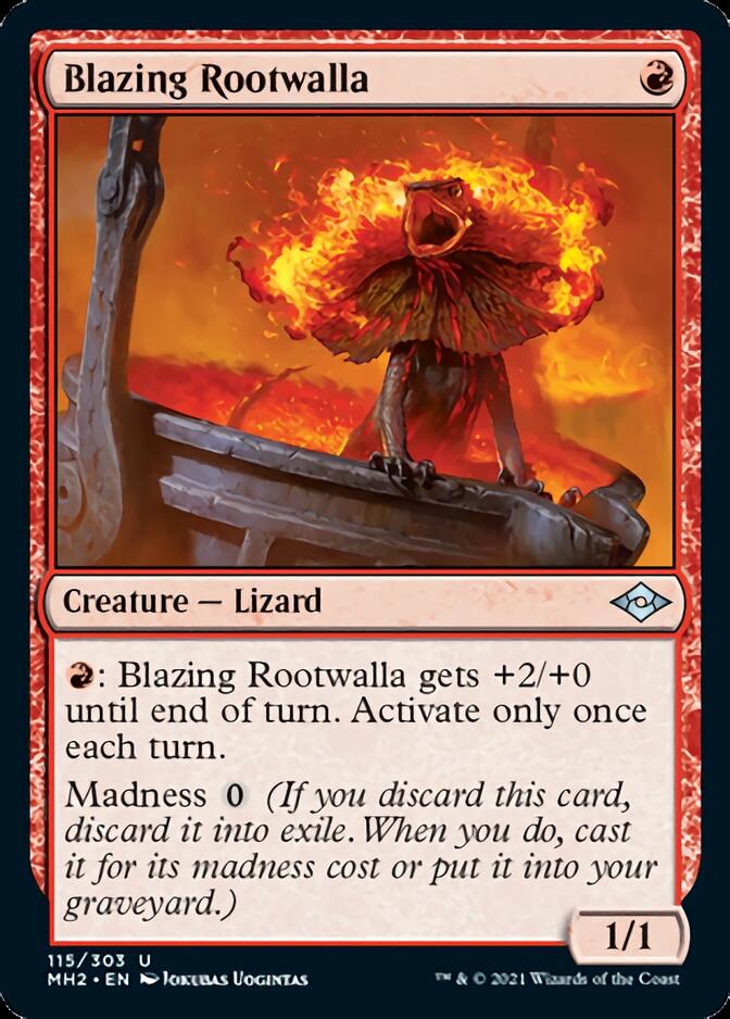 Blazing Rootwalla [Modern Horizons 2] | Cracking-Singles