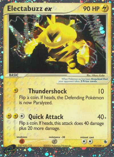 Electabuzz ex (97/109) [EX: Ruby & Sapphire] | Cracking-Singles