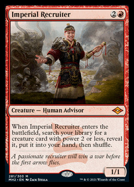 Imperial Recruiter (Foil Etched) [Modern Horizons 2] | Cracking-Singles