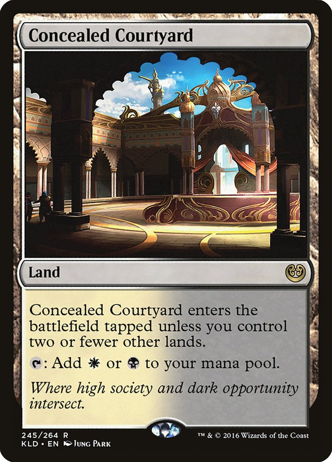 Concealed Courtyard [Kaladesh] | Cracking-Singles