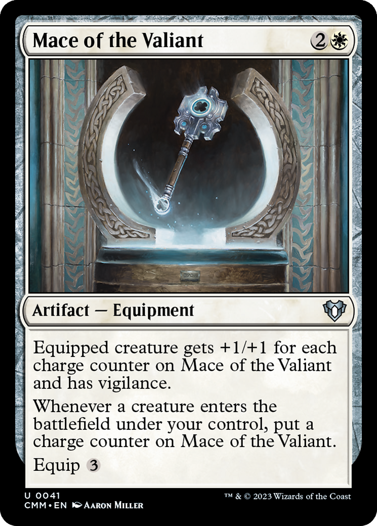 Mace of the Valiant [Commander Masters] | Cracking-Singles