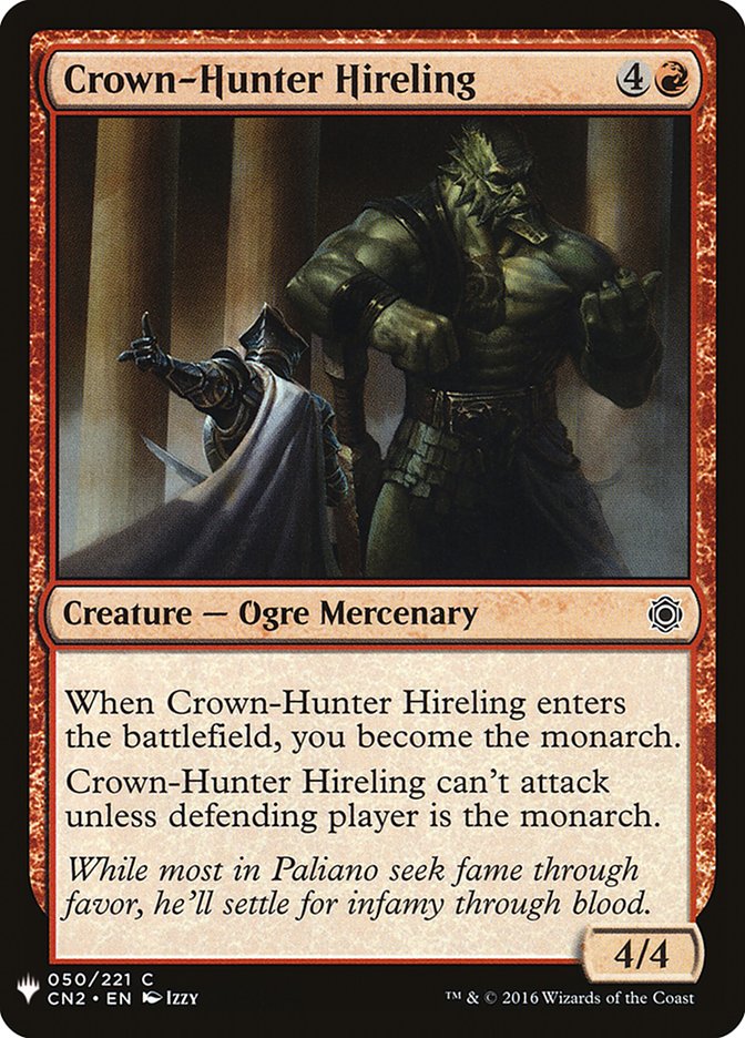 Crown-Hunter Hireling [Mystery Booster] | Cracking-Singles