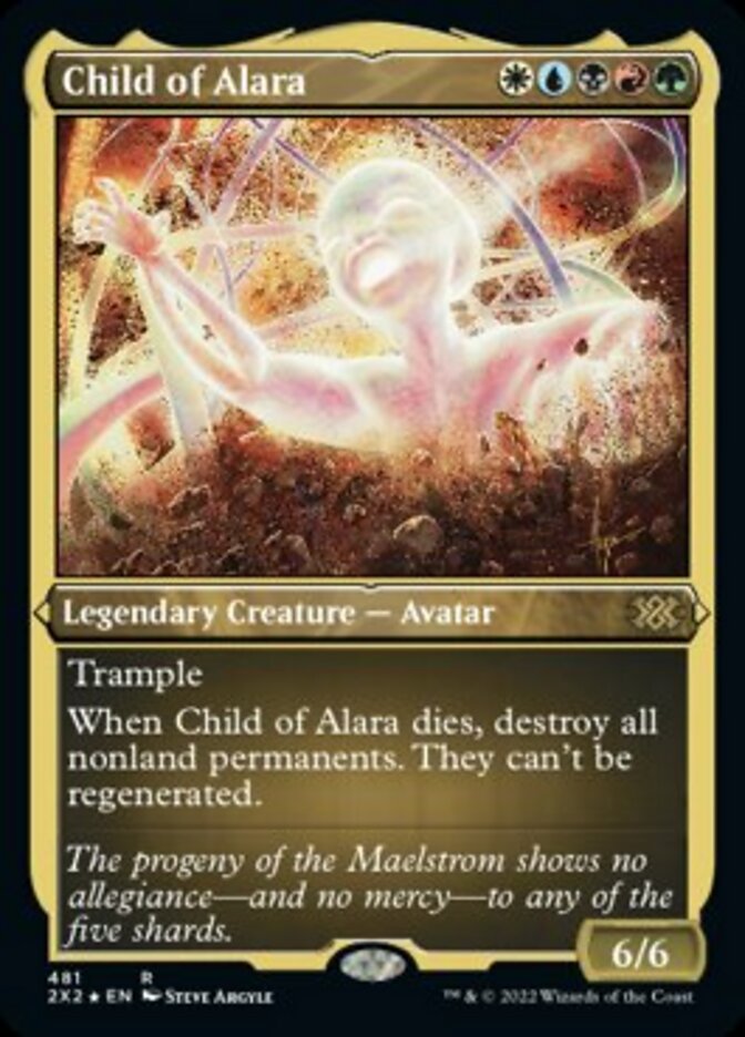 Child of Alara (Foil Etched) [Double Masters 2022] | Cracking-Singles