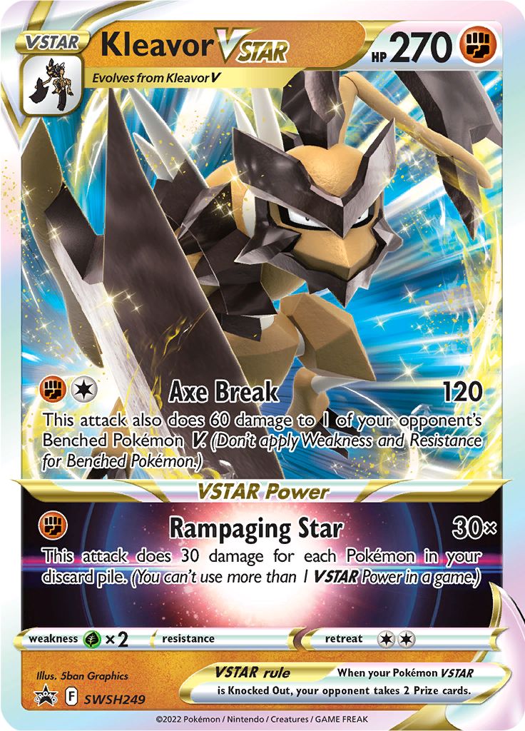 Kleavor VSTAR (SWSH249) [Sword & Shield: Black Star Promos] | Cracking-Singles