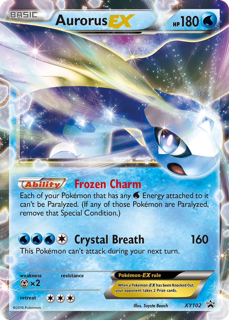 Aurorus EX (XY102) [XY: Black Star Promos] | Cracking-Singles