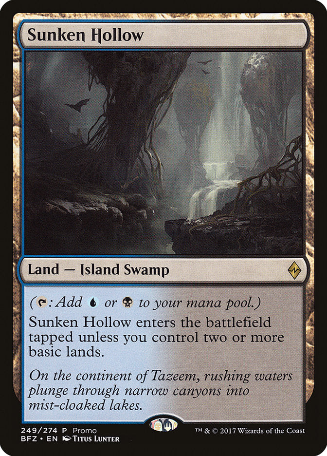 Sunken Hollow (Promo) [Standard Showdown Promos] | Cracking-Singles