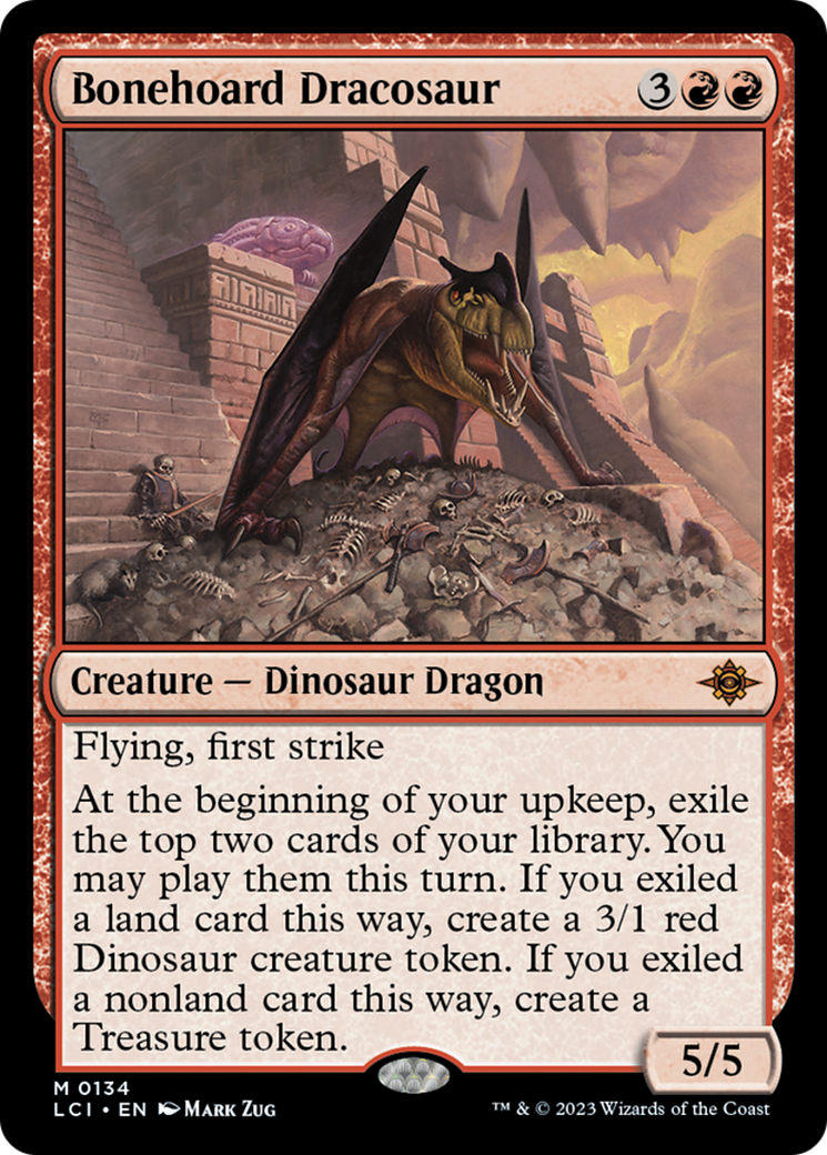 Bonehoard Dracosaur [The Lost Caverns of Ixalan] | Cracking-Singles