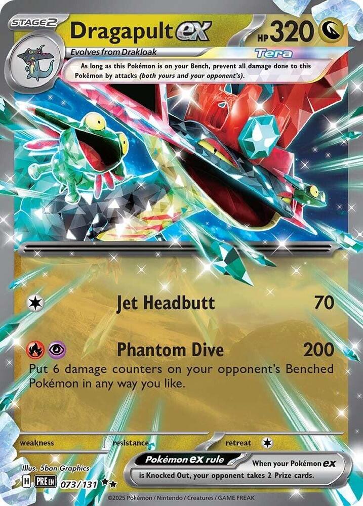 Dragapult ex (073/131) [Scarlet & Violet: Prismatic Evolutions] | Cracking-Singles