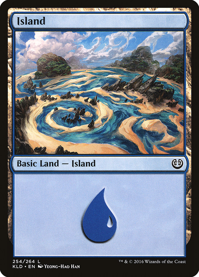 Island (254) [Kaladesh] | Cracking-Singles