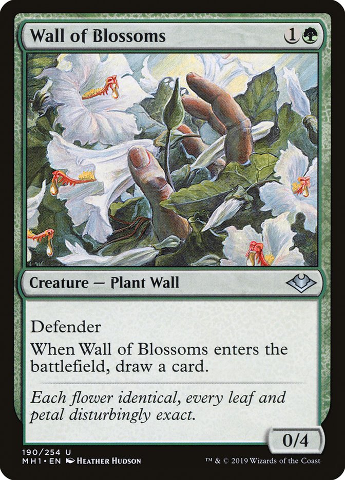 Wall of Blossoms [Modern Horizons] | Cracking-Singles