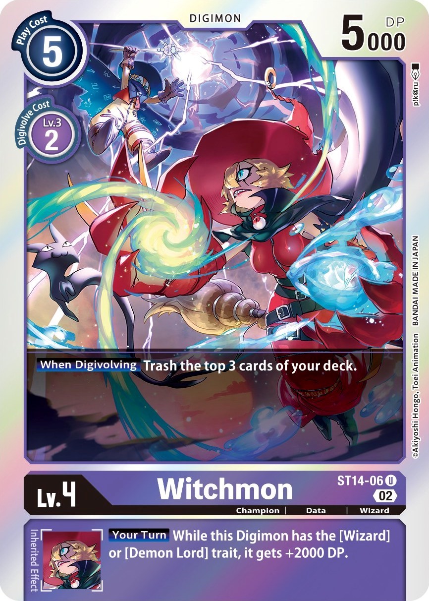 Witchmon [ST14-06] [Starter Deck: Beelzemon Advanced Deck Set] | Cracking-Singles