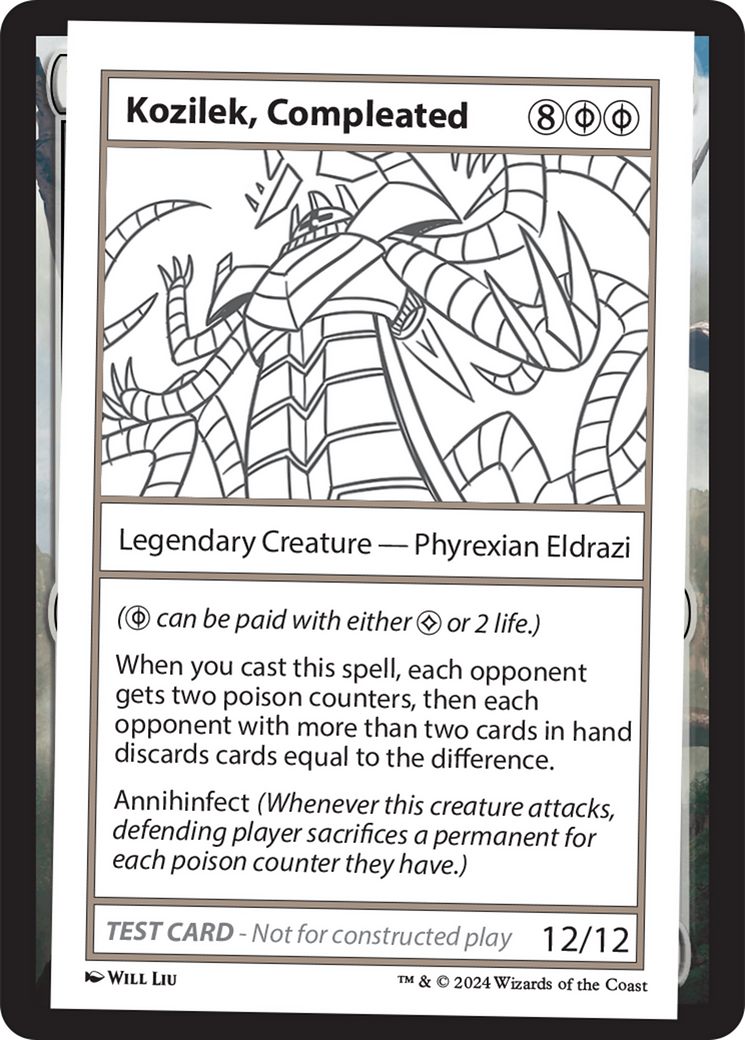 Kozilek, Completed [Mystery Booster 2 Playtest Cards] | Cracking-Singles