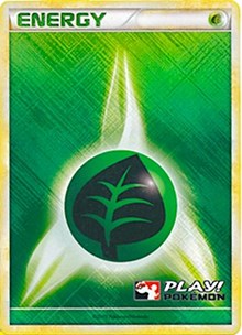 Grass Energy (2010 Play Pokemon Promo) [League & Championship Cards] | Cracking-Singles