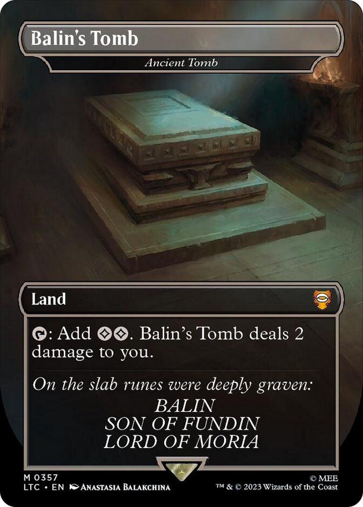 Balin's Tomb - Ancient Tomb [The Lord of the Rings: Tales of Middle-Earth Commander] | Cracking-Singles