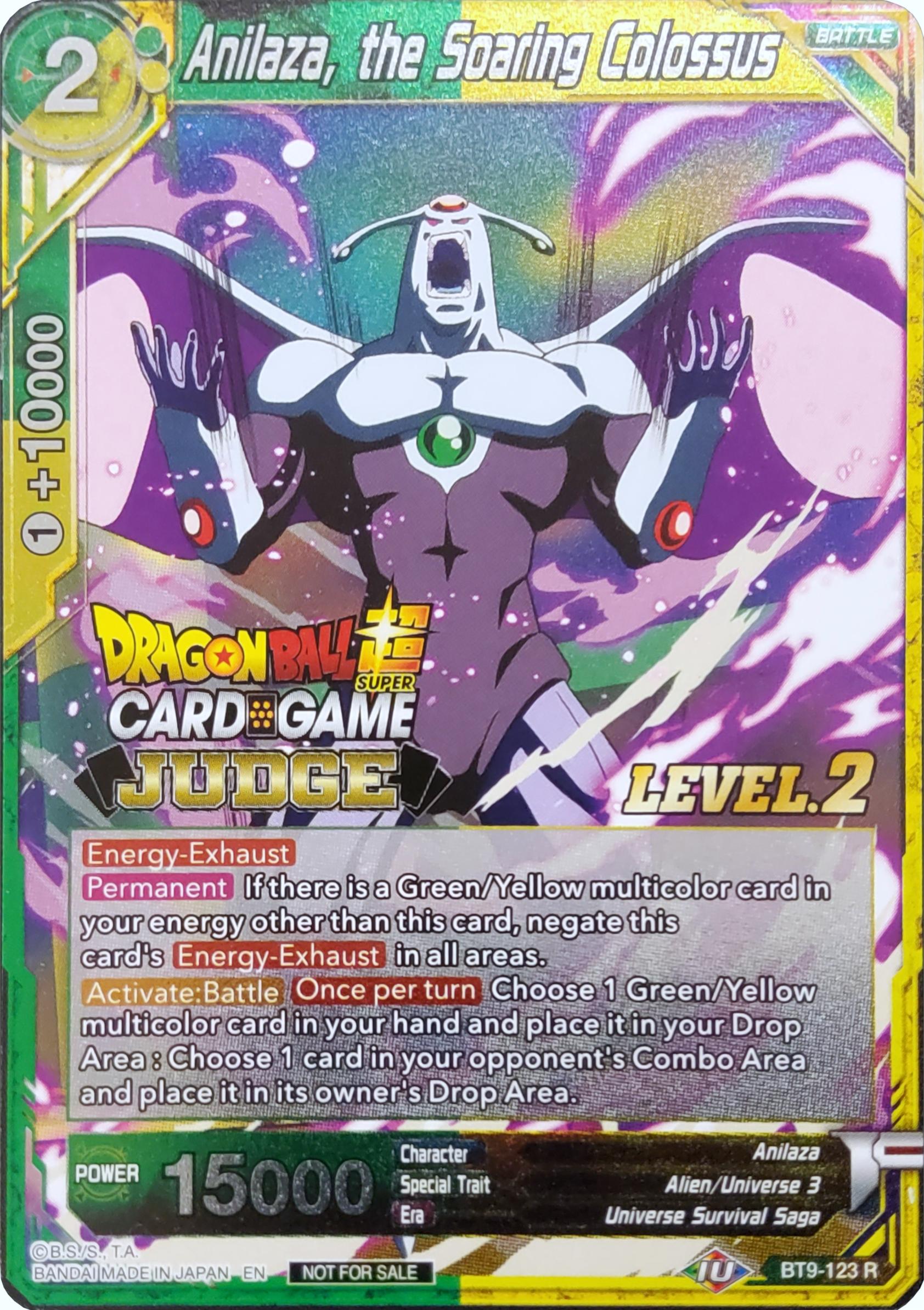 Anilaza, the Soaring Colossus (Level 2) (BT9-123) [Judge Promotion Cards] | Cracking-Singles