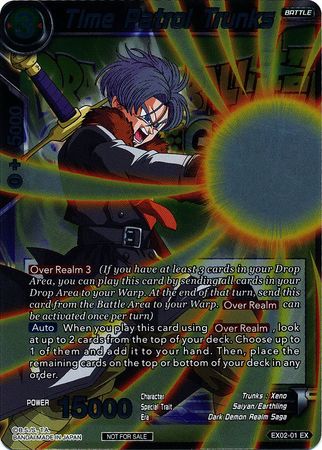 Time Patrol Trunks (Metallic Foil) (Event Pack 2018) (EX02-01) [Promotion Cards] | Cracking-Singles