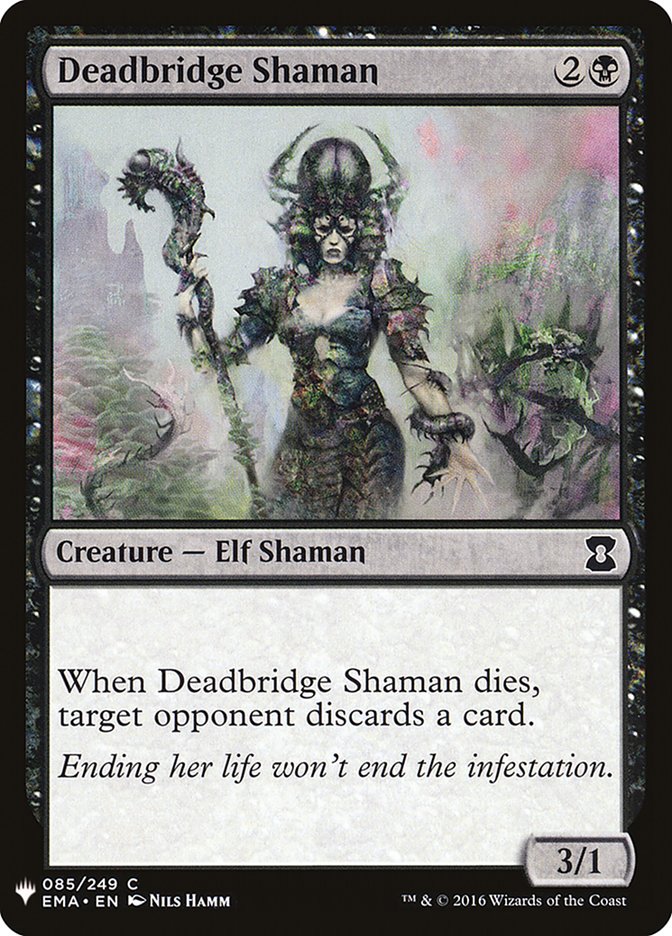 Deadbridge Shaman [Mystery Booster] | Cracking-Singles