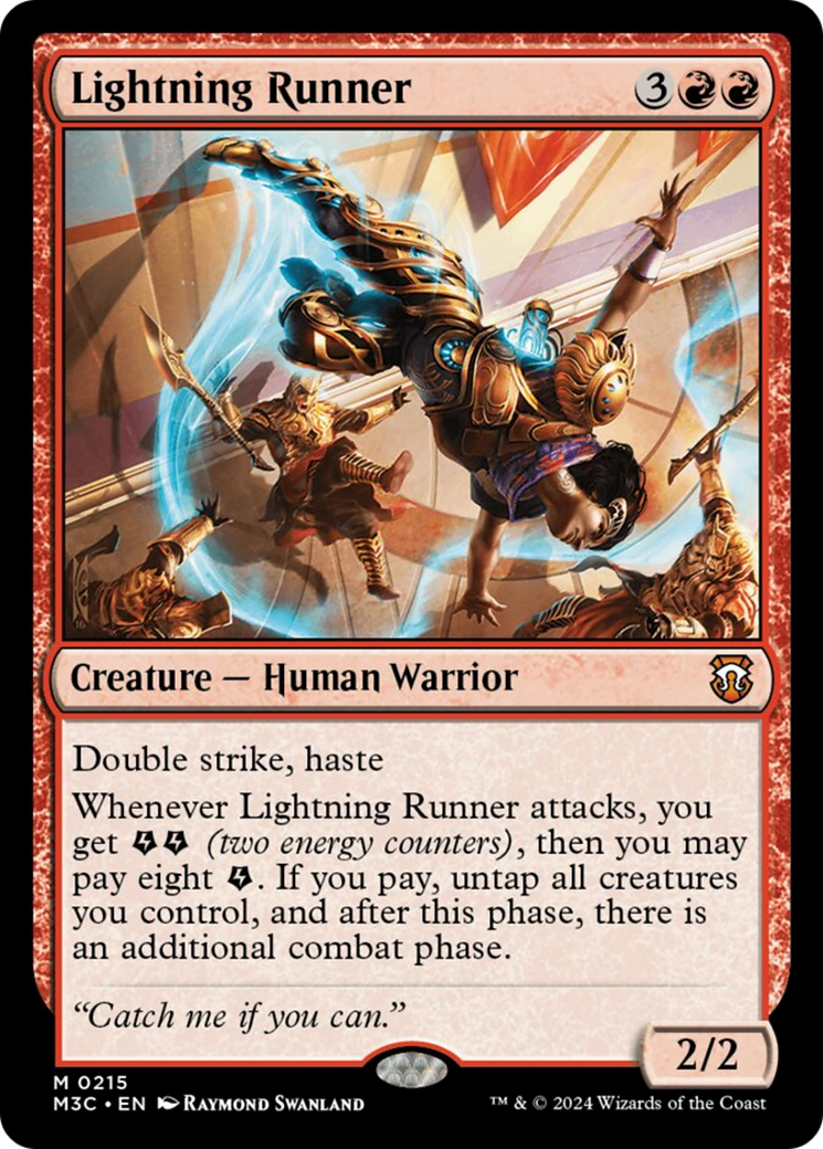 Lightning Runner [Modern Horizons 3 Commander] | Cracking-Singles