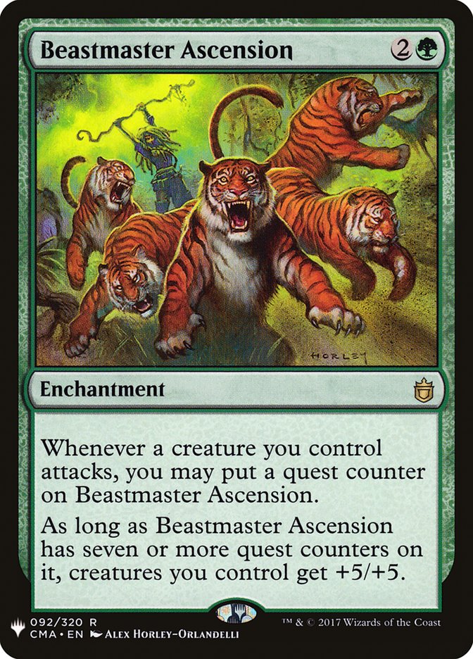 Beastmaster Ascension [Mystery Booster] | Cracking-Singles