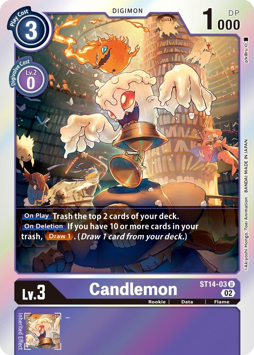 Candlemon [ST14-03] [Starter Deck: Beelzemon Advanced Deck Set] | Cracking-Singles