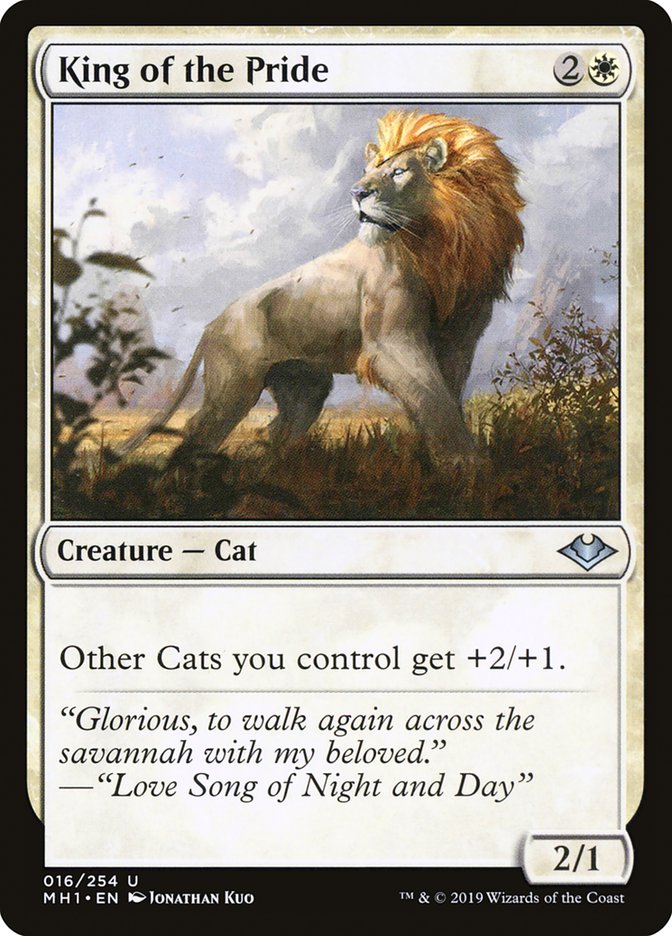 King of the Pride [Modern Horizons] | Cracking-Singles