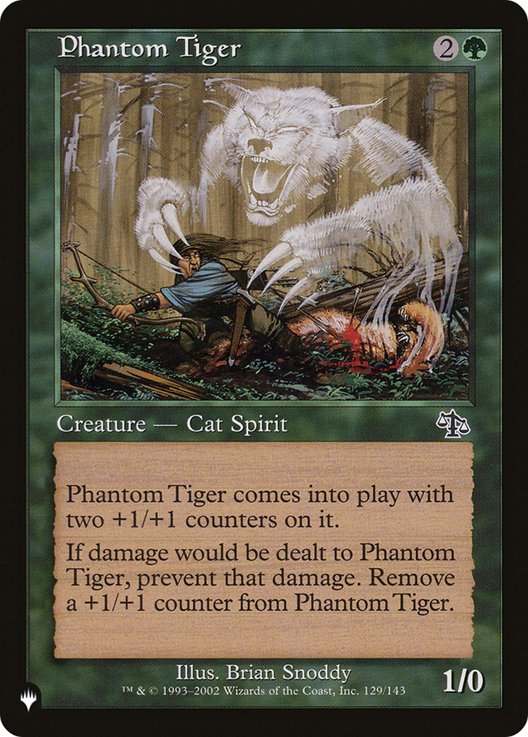 Phantom Tiger [The List Reprints] | Cracking-Singles