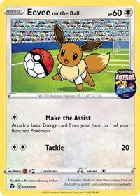 Eevee on the Ball (002/005) [Miscellaneous Cards] | Cracking-Singles