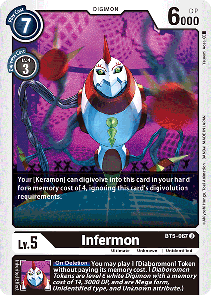 Infermon [BT5-067] [Battle of Omni] | Cracking-Singles