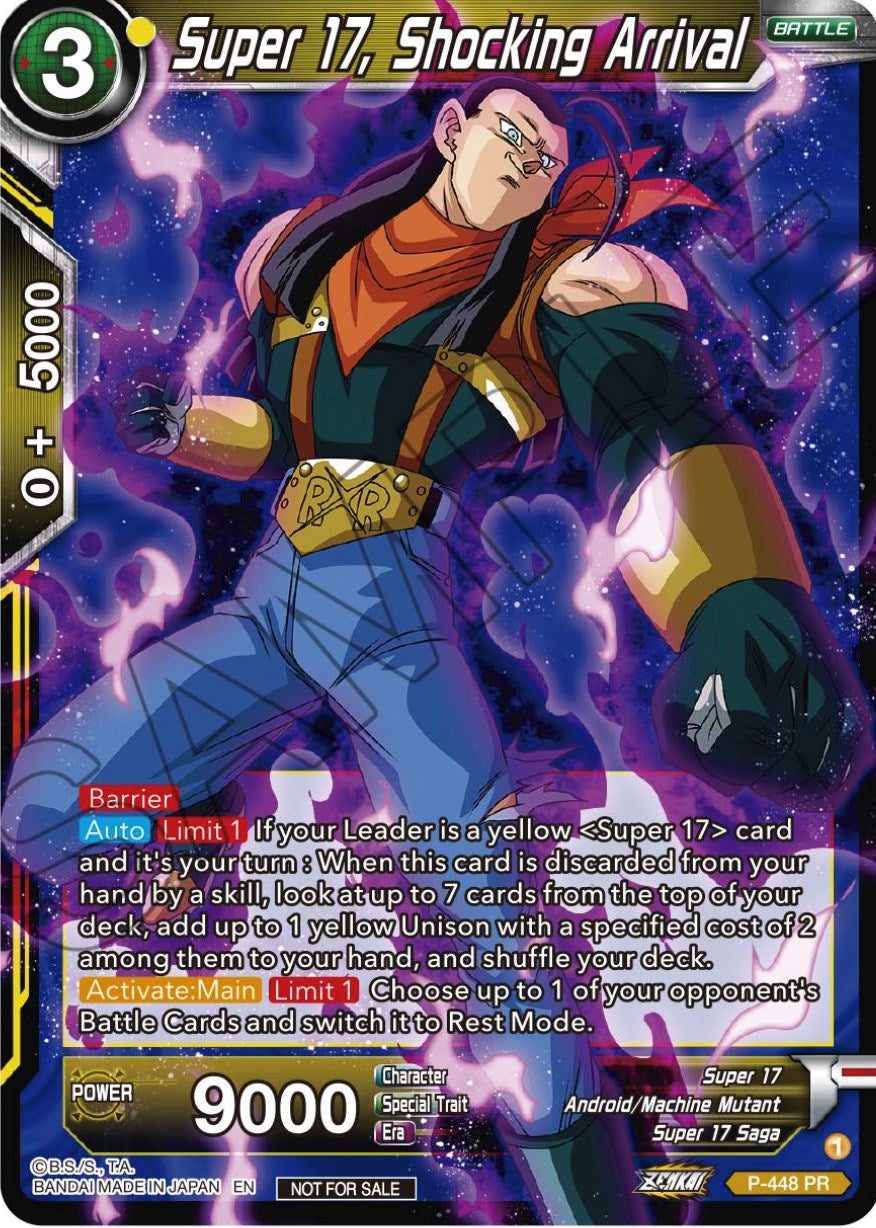 Super 17, Shocking Arrival (P-448) [Tournament Promotion Cards] | Cracking-Singles