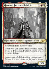 General Ferrous Rokiric (Sketch) [Modern Horizons 2] | Cracking-Singles