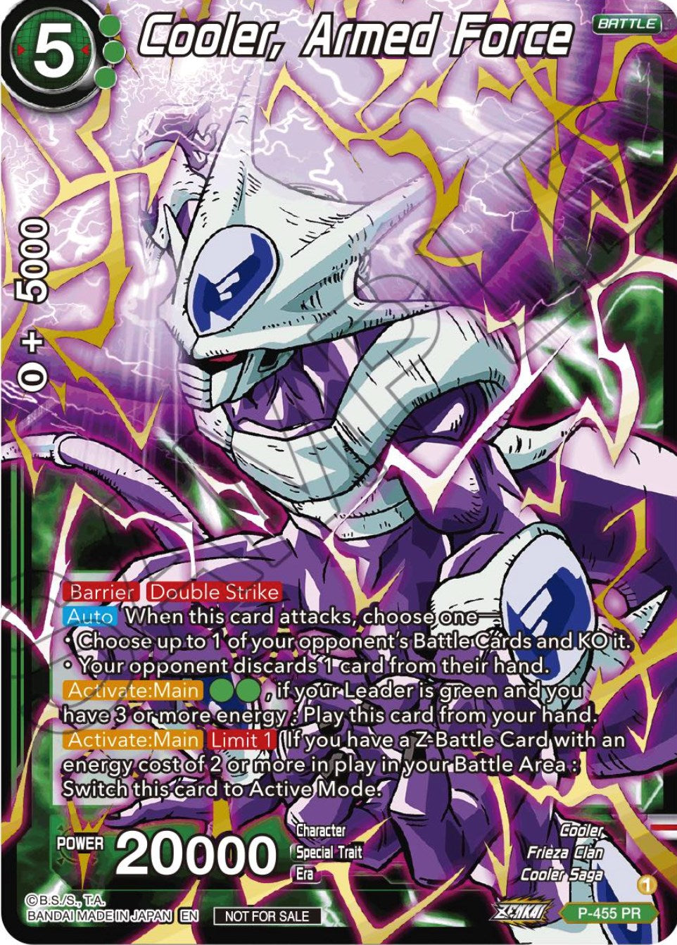 Cooler, Armed Force (Championship Selection Pack 2023 Vol.1) (Holo) (P-455) [Tournament Promotion Cards] | Cracking-Singles