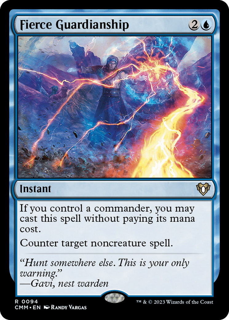 Fierce Guardianship [Commander Masters] | Cracking-Singles