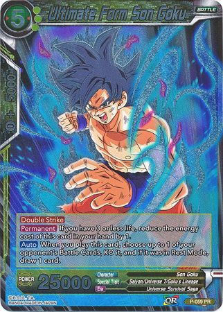 Ultimate Form Son Goku (P-059) [Promotion Cards] | Cracking-Singles