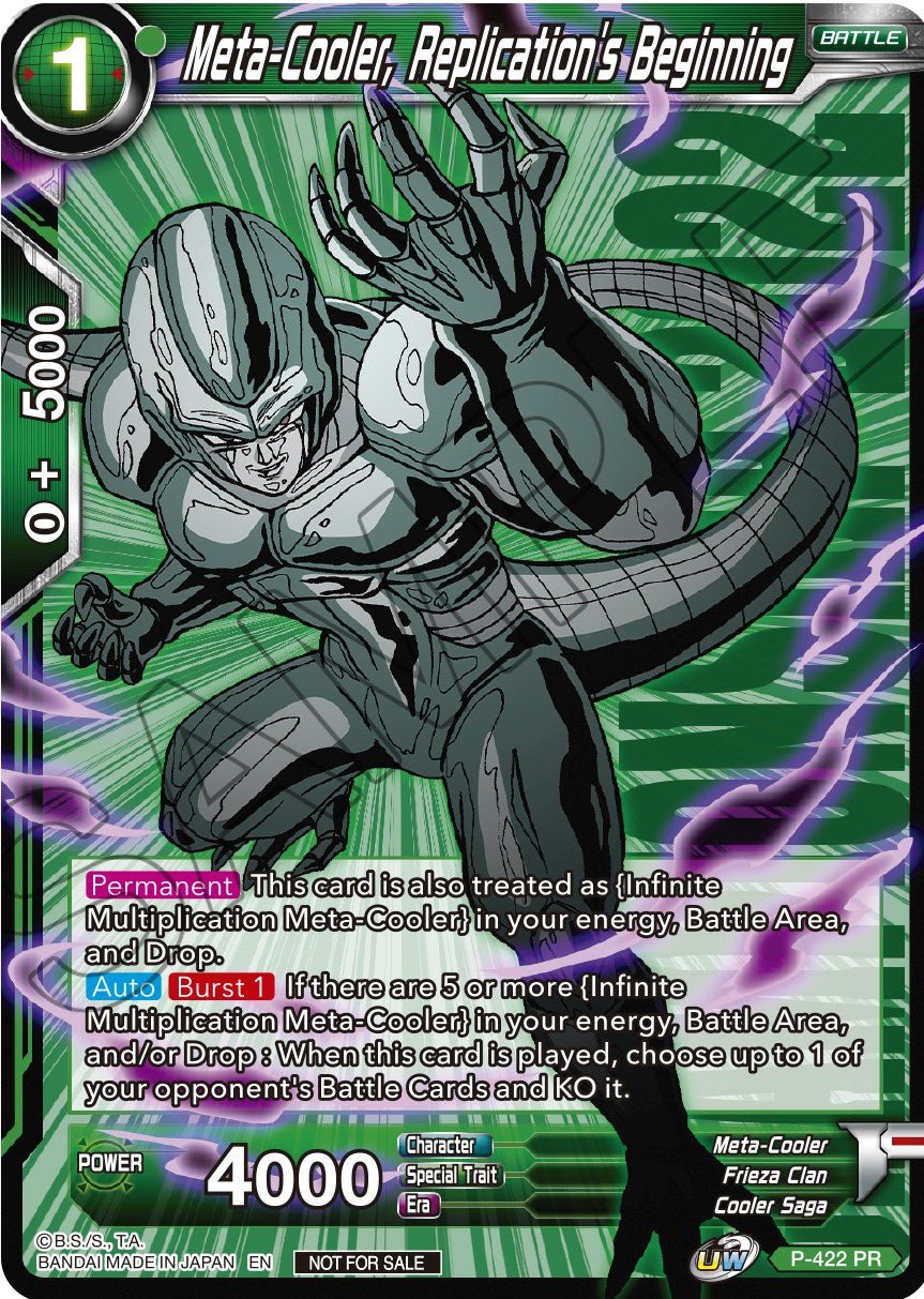 Meta-Cooler, Replication's Beginning (Championship Pack 2022 Vol.2) (P-422) [Promotion Cards] | Cracking-Singles