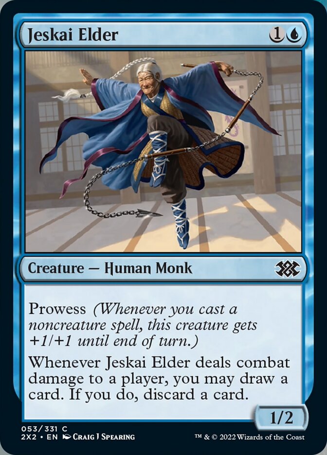 Jeskai Elder [Double Masters 2022] | Cracking-Singles