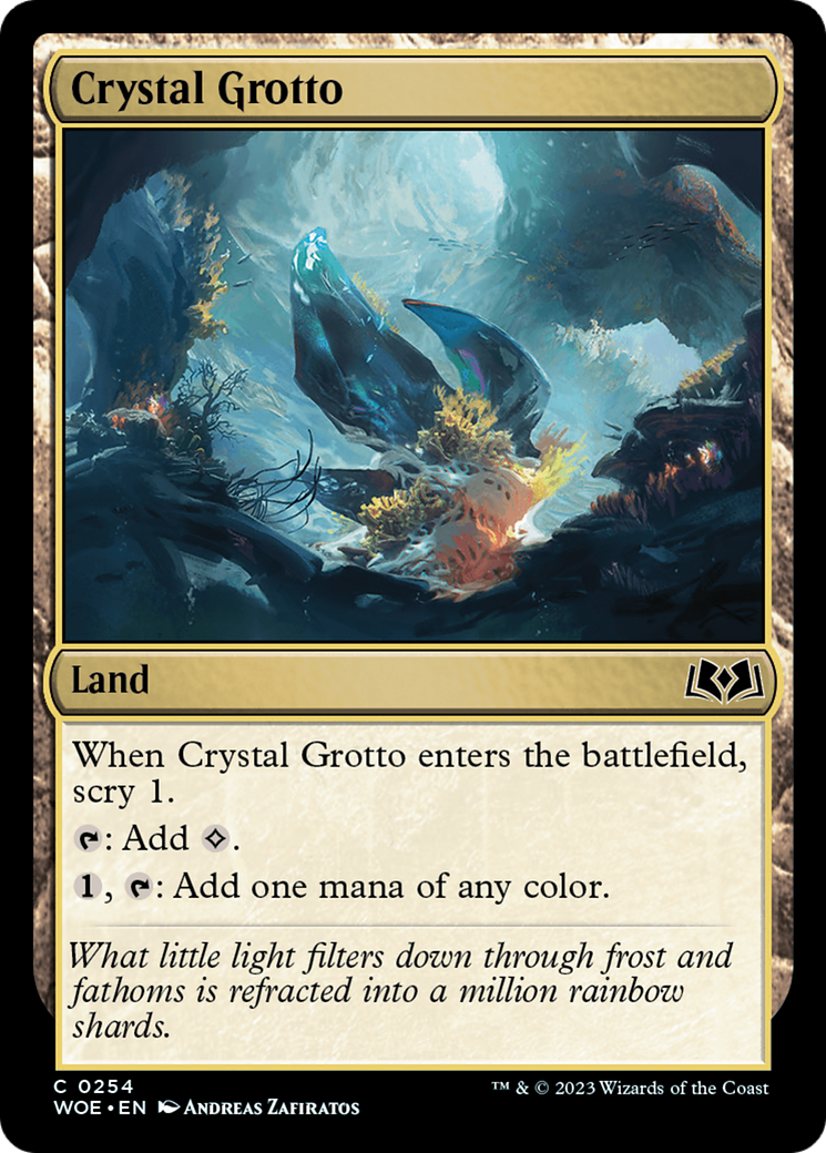 Crystal Grotto [Wilds of Eldraine] | Cracking-Singles