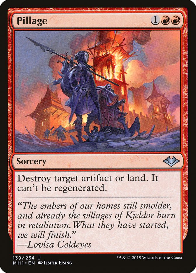 Pillage [Modern Horizons] | Cracking-Singles