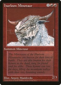 Hurloon Minotaur (Oversized) [Oversize Cards] | Cracking-Singles