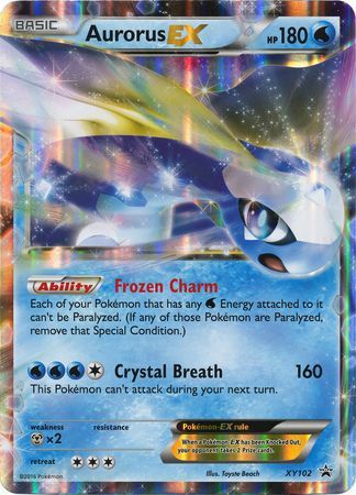 Aurorus EX (XY102) (Jumbo Card) [XY: Black Star Promos] | Cracking-Singles