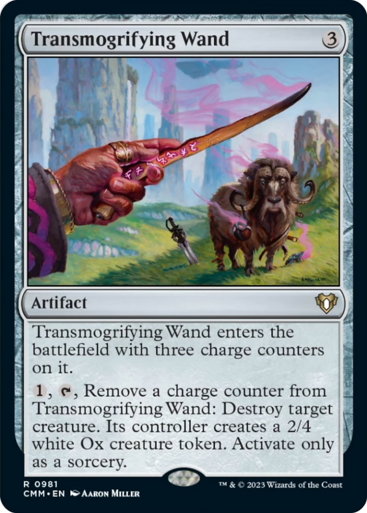 Transmogrifying Wand [Commander Masters] | Cracking-Singles