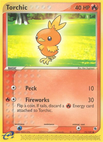 Torchic (73/109) [EX: Ruby & Sapphire] | Cracking-Singles